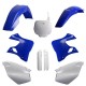 Sada plastů YAMAHA YZ 125/250 '96-'99 (modrá/bílá), POLISPORT