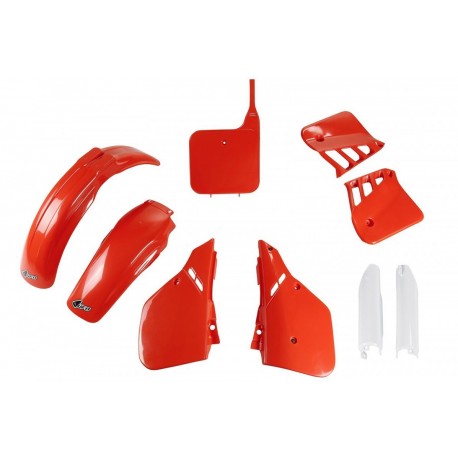 UFO sada plastů HONDA CR 250 '87 (červená/bílá)