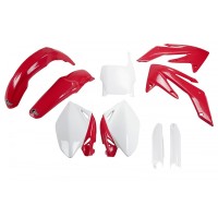 UFO sada plastů HONDA CRF 250R '06-'07 (červená/bílá)
