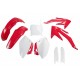 UFO sada plastů HONDA CRF 450 R '05-'06 (červená/bílá)