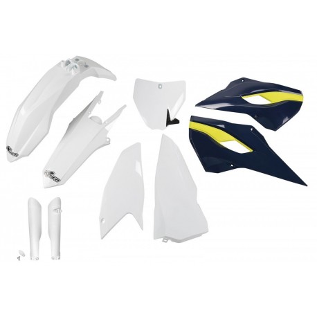 UFO sada plastů HUSQVARNA TC 250 '16 (OEM bílá/modrá)