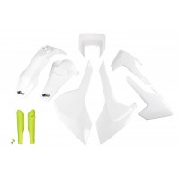 UFO sada plastů HUSQVARNA TX/TE/FE '17-'19 (bílá/žlutá)