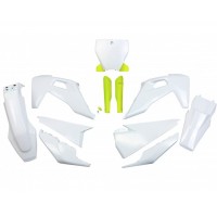 UFO sada plastů HUSQVARNA TC 125/250 '19-'22, FC 250/350/450 '19-'22 (bílá/žlutá)