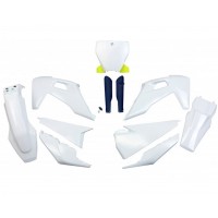 UFO sada plastů HUSQVARNA TC 125/250 '19-'22, FC 250/350/450 '19-'22 (bílá)