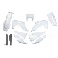 UFO sada plastů HUSQVARNA TE 150 / 250 / 300 '20-'23, FE 250 / 350 / 450 / 501 '20-'23 (bílá)