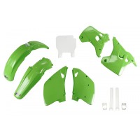 UFO sada plastů KAWASAKI KX 125 / 250 '92 (zelená/bílá)