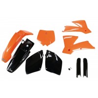 UFO sada plastů KTM SX-SXF '01-'02 (oranžová/černá)