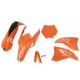 UFO sada plastů KTM SX/SXF '07-'10 (oranžová)