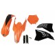 UFO sada plastů KTM SX/SXF '07-'10 (oranžová/černá)