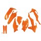UFO sada plastů KTM EXC/EXC-F TPI '17-'19 (oranžová)