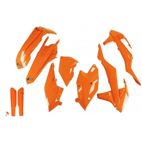 UFO sada plastů KTM EXC/EXC-F TPI '17-'19 (oranžová)