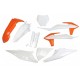 UFO sada plastů KTM SX 125/150/250 '19-'22, SXF (SX-F) 250/350/450 '19-'22 (oranžová/bílá)
