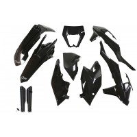 UFO sada plastů KTM EXC/EXC-F TPI '17-'19 (černá)