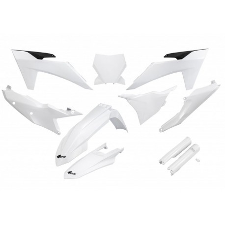 UFO sada plastů KTM SX 125 / 250 / 300 TBI '23-'24, SX-F 250 / 350 / 450 '23-'24 (bílá)
