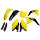UFO sada plastů SUZUKI RMZ 250 '10-'18 (žlutá/černá)
