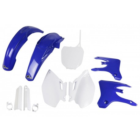 UFO sada plastů YAMAHA YZF 250 / 450 '03-'05 (modrá/bílá)
