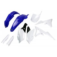 UFO sada plastů YAMAHA YZF 250 '14-'18, YZF 450 '14-'17 (modrá/bílá)