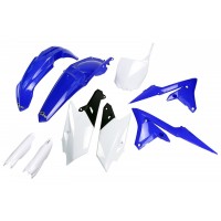 UFO sada plastů YAMAHA YZF 250 '14-'18, YZF 450 '14-'17 (modrá/bílá)