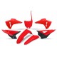 UFO sada plastů HONDA CRF 250R / 450R '25 (červená/černá)