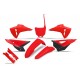 UFO sada plastů HONDA CRF 250R / 450R '25 (červená/černá)