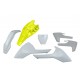 UFO sada plastů HUSQVARNA TC 85 '18-'24 KOLOR OEM '23-'24 (bílá/žlutá/šedá)