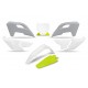 UFO sada plastů HUSQVARNA TC 125 / 250 '23-'24, FC 250 / 350 / 450 '23-'24, FX 350 / 450 '23-'24, TX 300 '24 (bílá/žlutá/šedá)
