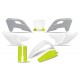UFO sada plastů HUSQVARNA TC 125 / 250 '23-'24, FC 250 / 350 / 450 '23-'24, FX 350 / 450 '23-'24, TX 300 '24 (bílá/žlutá/šedá)
