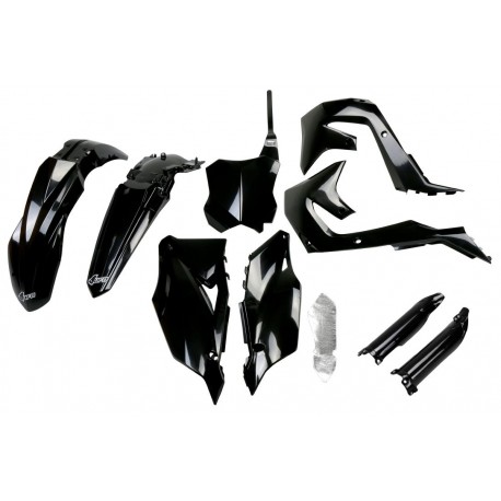 UFO sada plastů KAWASAKI KXF 250 '21-24, KXF 450 '19-23 (černá)
