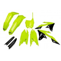 UFO sada plastů SUZUKI RMZ 250 '19-'25, RMZ 450 '18-'25 (žlutá fluo/černá)