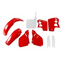 UFO sada plastů HONDA CR 500 '89-'90 (OEM červená/bílá)