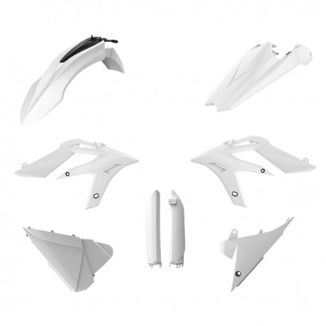 Sada plastů (FULL KIT) BETA X-TRAINER '15-'19, v sadě kryty tlumičů (červená),POLISPORT