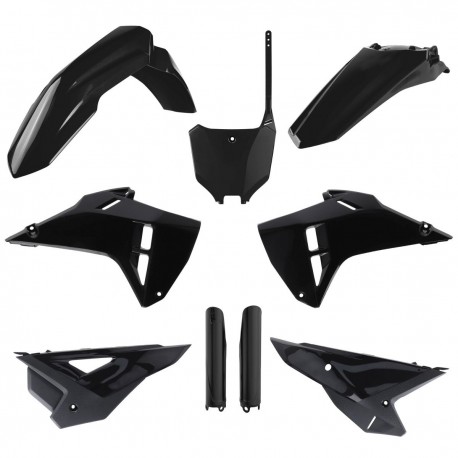 Sada plastů (FULL KIT) HONDA CRF 250R '22-'24 CRF 450R '21-'24 (RESTYLING na model 2025) , v sadě přední tabulka a kryty tlumičů