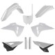 Sada plastů (FULL KIT) HONDA CRF 250R '22-'24 CRF 450R '21-'24 (RESTYLING na model 2025) , v sadě přední tabulka a kryty tlumičů
