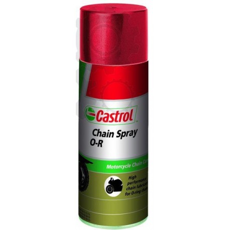 Mazací sprej na řetěz CASTROL Chain Spray O-R 0,4L