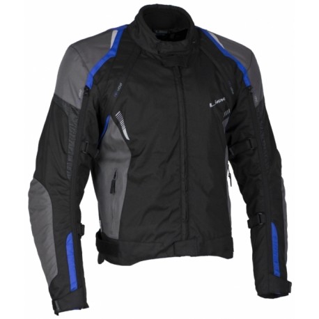 MBW LUCAS Blue - pánská textilní moto bunda