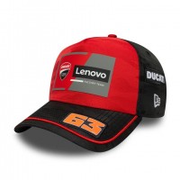 kšiltovka TEAM DUCATI Lenovo Bagnaia 63 (černá, červená)