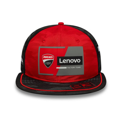 kšiltovka TEAM DUCATI Lenovo Marquez 93 (černá, červená)