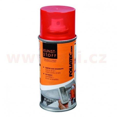 transparentní lak na tónování světlometů 150 ml FOLIATEC (červený)