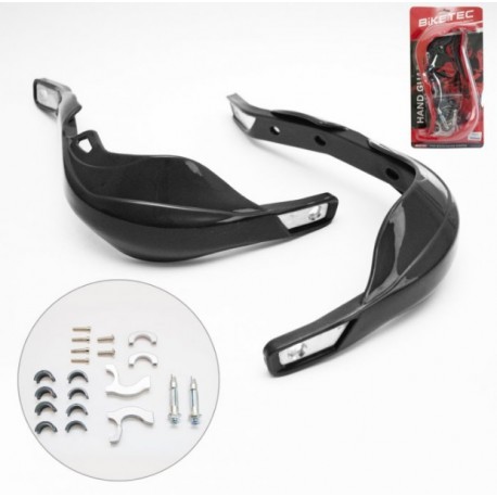 Kryty rukou, blastry černé s výztuhou BIKETEC