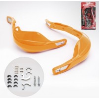 Kryty rukou, blastry oranžové fluo s výztuhou BIKETEC