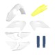 Sada plastů HUSQVARNA TE/FE TPI '24-'25 (OEM bílá/žlutá '24),POLISPORT
