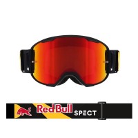 brýle STRIVE, RedBull Spect (černé mátné, plexi červené zrcadlové)