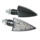 LED blinkry Spike carbon