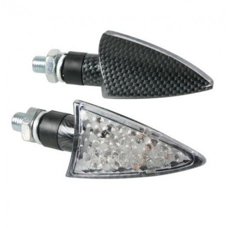 LED blinkry Spike carbon