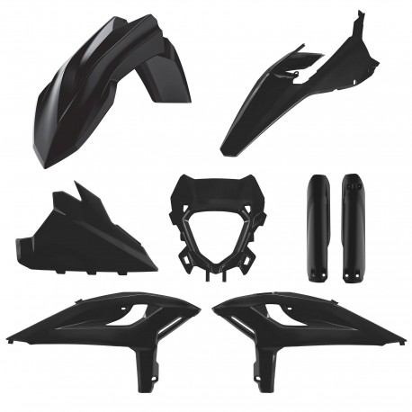 Sada plastů (FULL KIT) BETA RR 2T/4T RACING '25-'26 RR 2T/4T X-PRO '25-'26 (černá) POLISPORT