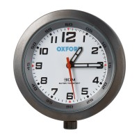 Analogové moto hodiny OXFORD AnaClock titanium