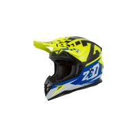 přilba X1.9D, ZED, dětská (modrá/žlutá fluo/černá/bílá)