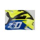 přilba X1.9D, ZED, dětská (modrá/žlutá fluo/černá/bílá)