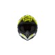 přilba X1.9D, ZED, dětská (žlutá fluo/černá/bílá)
