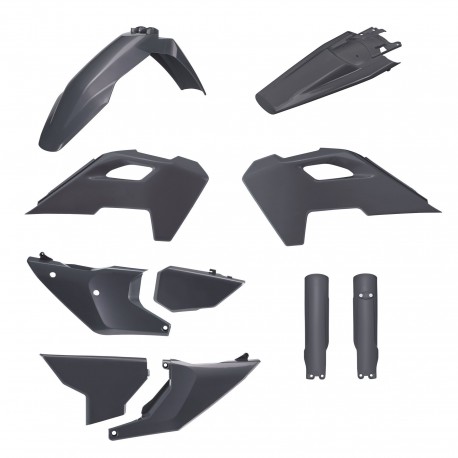 Sada plastů (FULL KIT) HUSQVARNA TE/FE TPI '24-'25 (šedá) POLISPORT